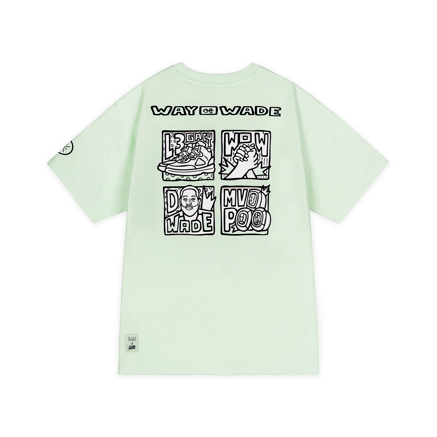 Wade x Timothy Goodman T-Shirt AHSW539-3 - Image 2