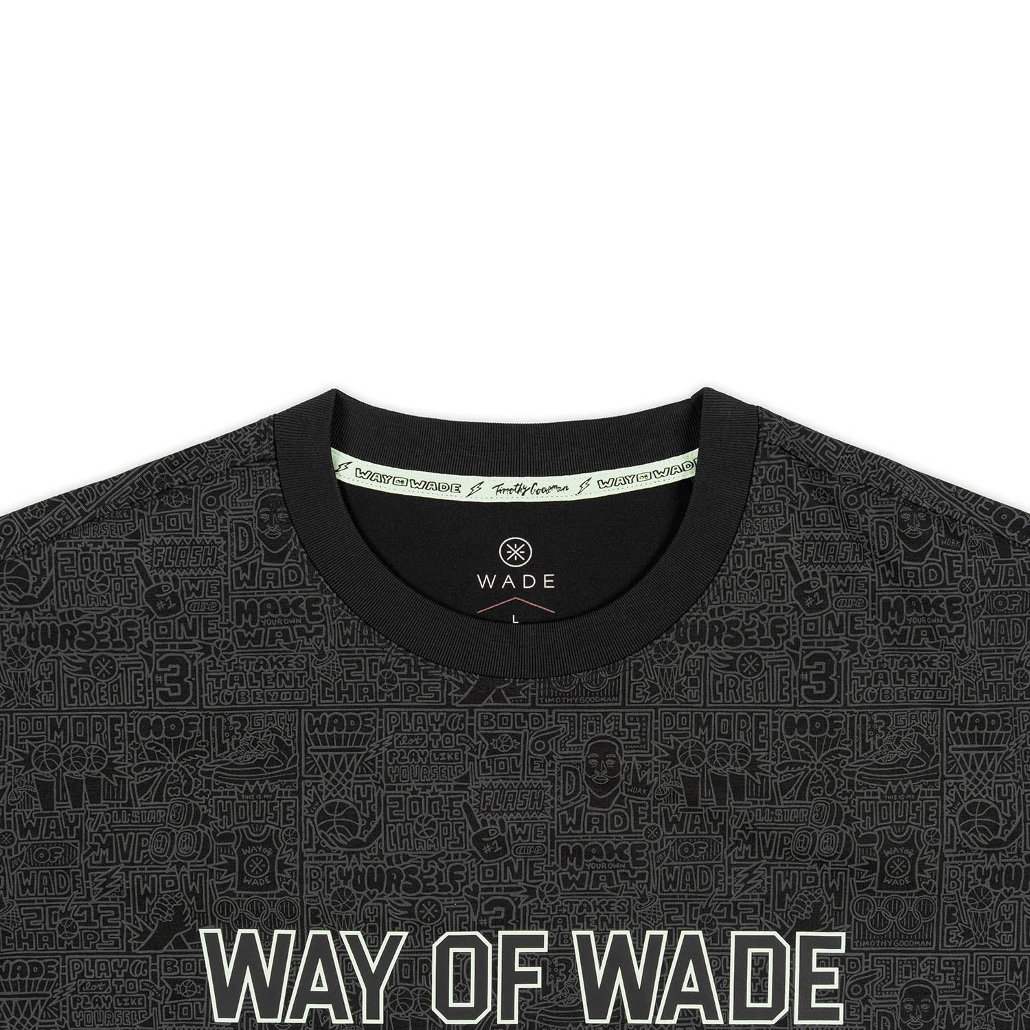 Wade x Timothy Goodman T-Shirt AHSW897-1 - Image 3